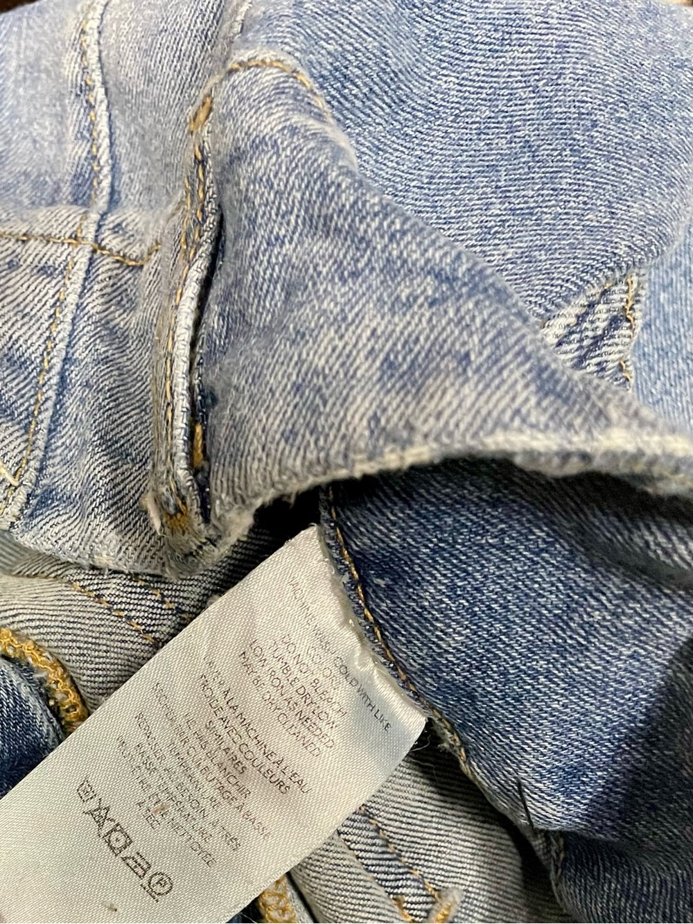 Anthropologie Pilcro Size 29 “The Skipper” Cropped Wide-Leg Jeans- gently used - Picture 9 of 14